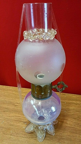 Lampada tavolo epoca vetro - tavolo,