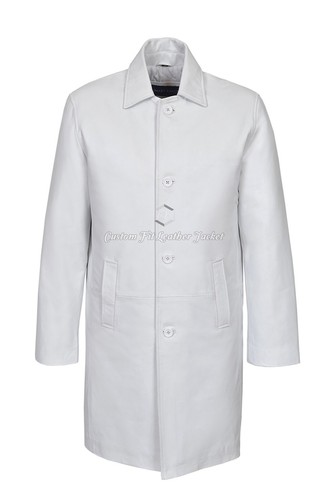 Cappotto uomo pelle ginocchio