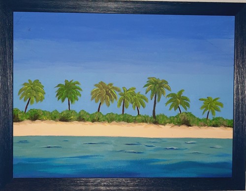 Quadro acrilico tela dipinto - , a