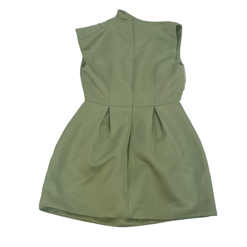 Abito drappeggiato verde