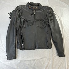 GIACCA IN PELLE VINTAGE HARLEY