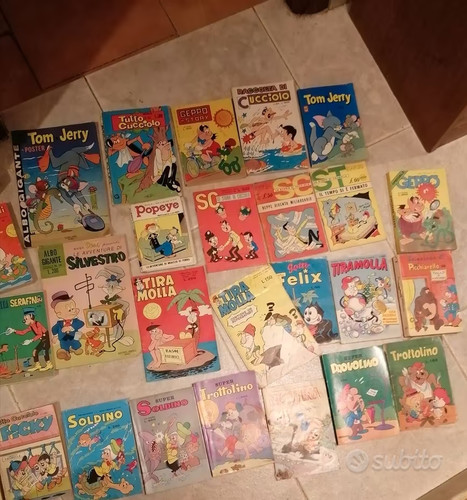 Lotto giornaletti vintage - lotto,