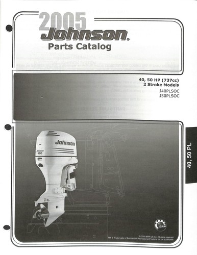 Catalogo ricambi johnson 2005 - catalogo,