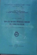 Sansone STUDI SULLE EQUAZIONI