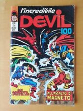 L'incredibile Devil n.100 marzo 1974 - ed. Corno con POSTER ed ADESIVI originali