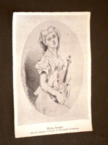 Elvira ferrari disegno - ferrari,