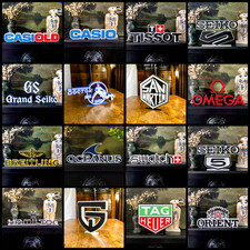 Loghi marca orologio - 4 x