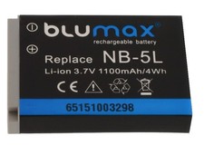 Batteria 1100 mAh per Canon Digital Ixus 90 IS / 800 IS / 850 IS / 860 IS / 870 IS