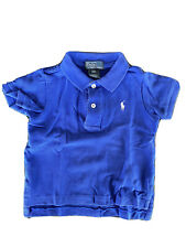 POLO RALPH LAUREN Polo Blu Bimbo Tg. 12 Mesi