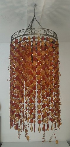 Lampadario vintage anni con - lampadario,