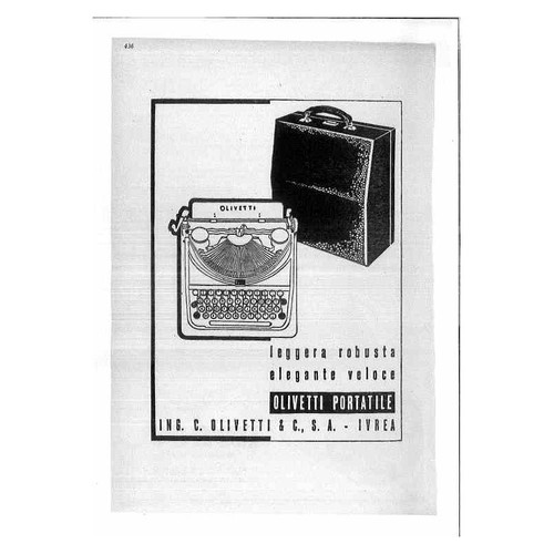 Olivetti portatile leggera - olivetti,