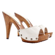 Zoccoli artigianali IN PELLE