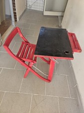 Banchetto bambino piccolo  pieghevole anni 50 