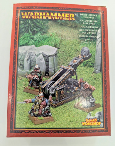 Warhammer dwarf grudge thrower - warhammer,