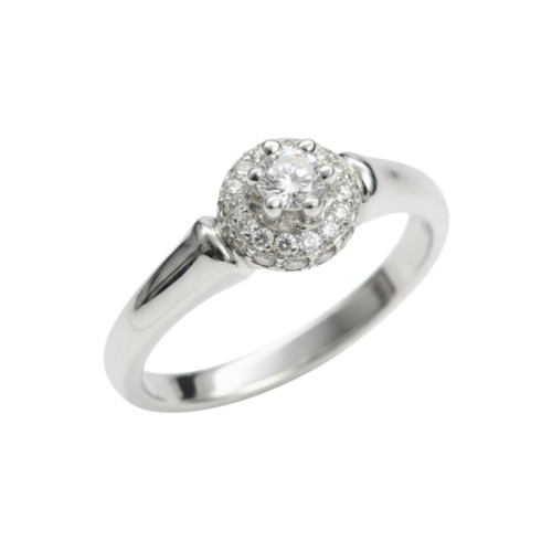Anello damiani solitario - anello,