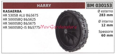 Ruota posteriore harry - ruota,