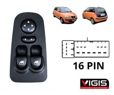 PULSANTIERA ALZACRISTALLI PORTA ANTERIORE S SINISTRA 16 PIN LANCIA YPSILON 2003 