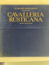 Le Grandi Opere Liriche CAVALLERIA RUSTICANA 2 Dischi