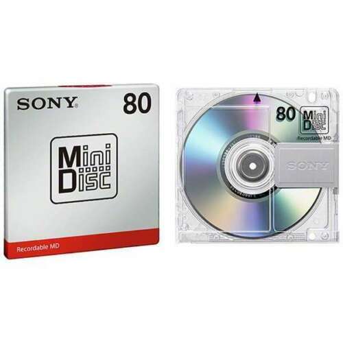Sony md80 minidisc vuoto - md80,