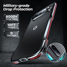 Custodia di lusso per Google Pixel 8/8 Pro/9 Pro XL telaio alluminio metallo armatura paraurti