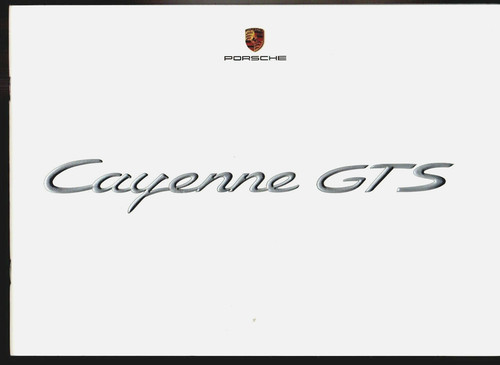 Porsche cayenne gts 8 - cayenne, 4.8