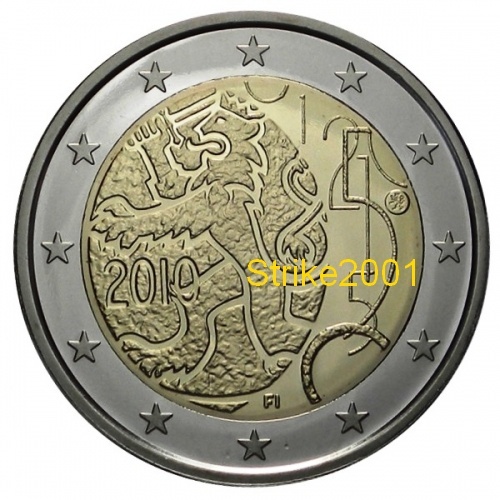 Euro commemorativo finlandia - commemorativo,