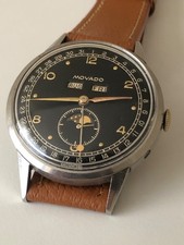 calendario movado tripla data Moonphease cal 473 36mm