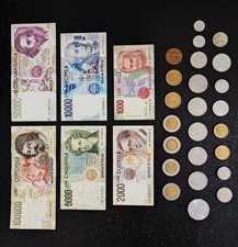 Lotto Banconote e Monete Lire