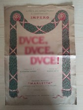 Spartito musicale originale anni ’30 – Documento storico d’epoca – Collezione
