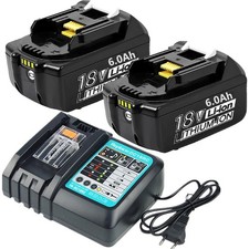 4x batteria 6.0Ah per Makita