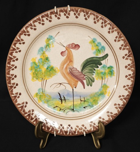 Antico piatto decorativo - , –