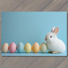 Art Print Baby Bunny Pastel