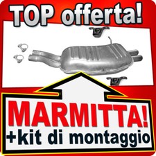 Silenziatore Posteriore per