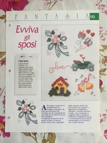 Schema punto croce ricamo - schema,
