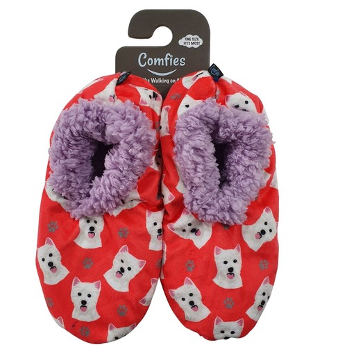 Pantofole per cani westie - cani,
