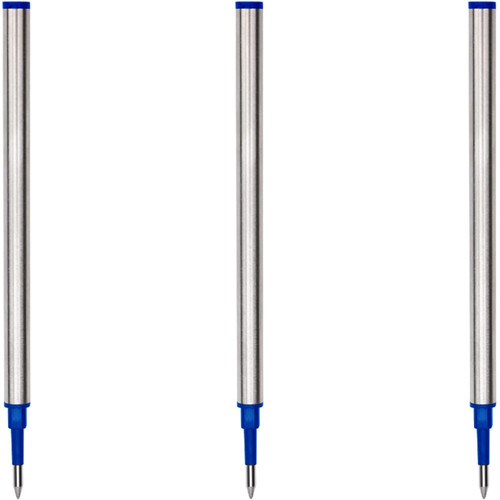 Blue metal ballpoint - metal,