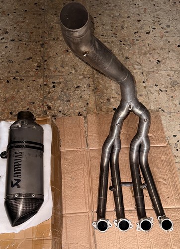Scarico completo akrapovic - scarico,