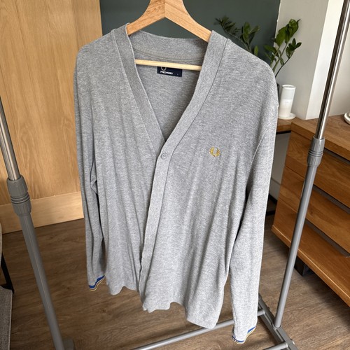 Cardigan fred perry - cardigan, grigio