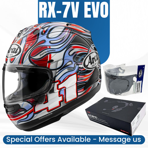 Casco moto integrale arai - casco,
