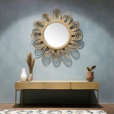 Specchio Marocchino in Rattan