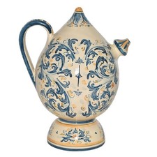 Vaso in Ceramica di Caltagirone Antico Bùmmulu Siciliano Brocca Soprammobile