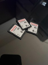 Lotto x3 Memorie SDHC Sandisk Temperature Industrial 8GB classe 10 SD 3x stock