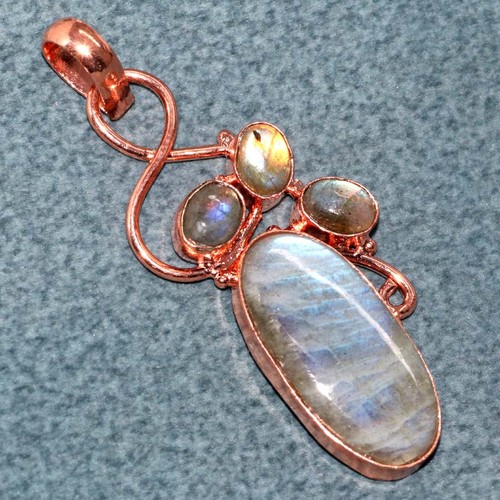 Ciondolo lungo labradorite