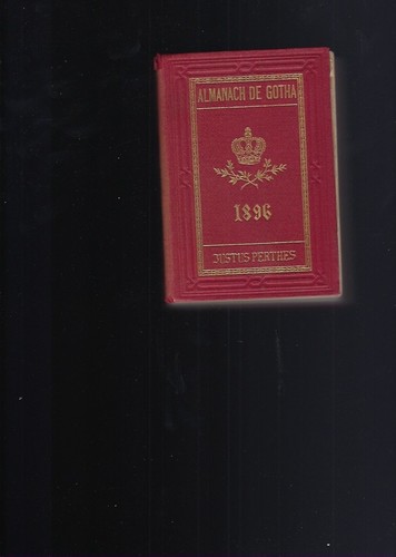 Almanach gotha 1896 - de,