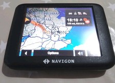 Navigatore GPS Navigon vintage solo unità funzionante