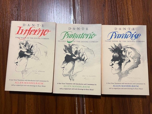 Dante divine comedy - dante, set