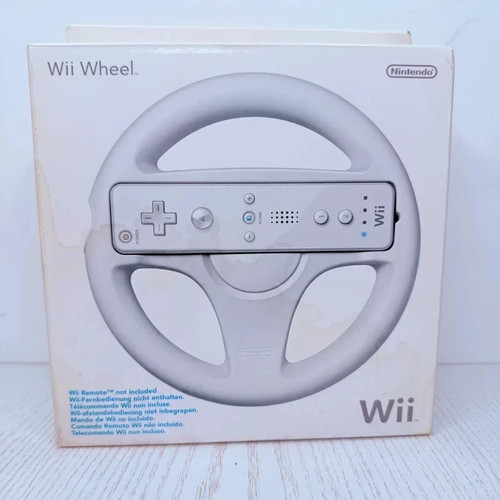 Nintendo wii wheel - nintendo, volante