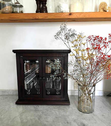 Vetrinetta legno fatta - vetrinetta,