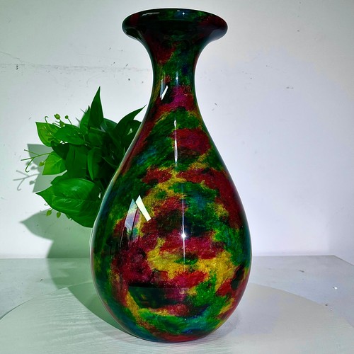 Vaso fiori giada colorato