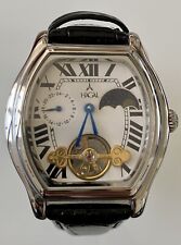 Orologio da polso uomo HAGAL Mecc. Darwin Erotik (Dual Time) NUOVO,MAI indossato